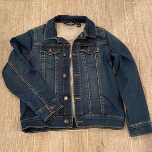 Lands End Jean Jacket Girls Youth Size 8